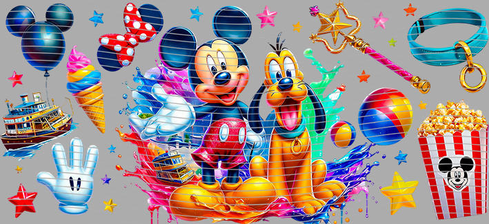 16oz Disney style-D-3092